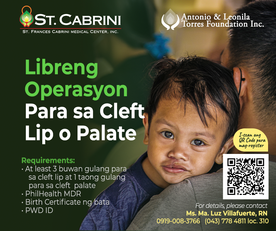 Libreng Cleft Operation (SOCMED 1)