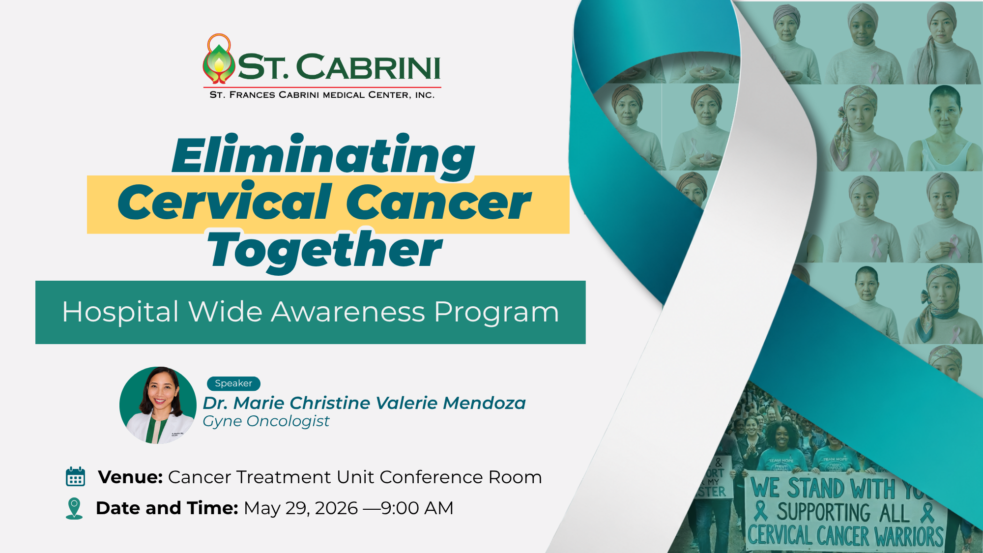 Eliminating Cervical Cancer Together