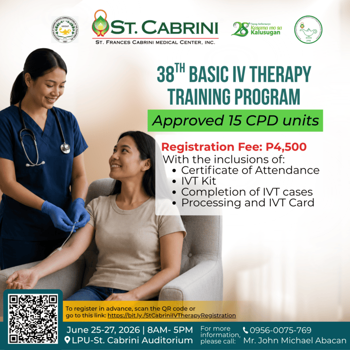 38th Basic IV Therapy Training Program (1920 x 1920 px)
